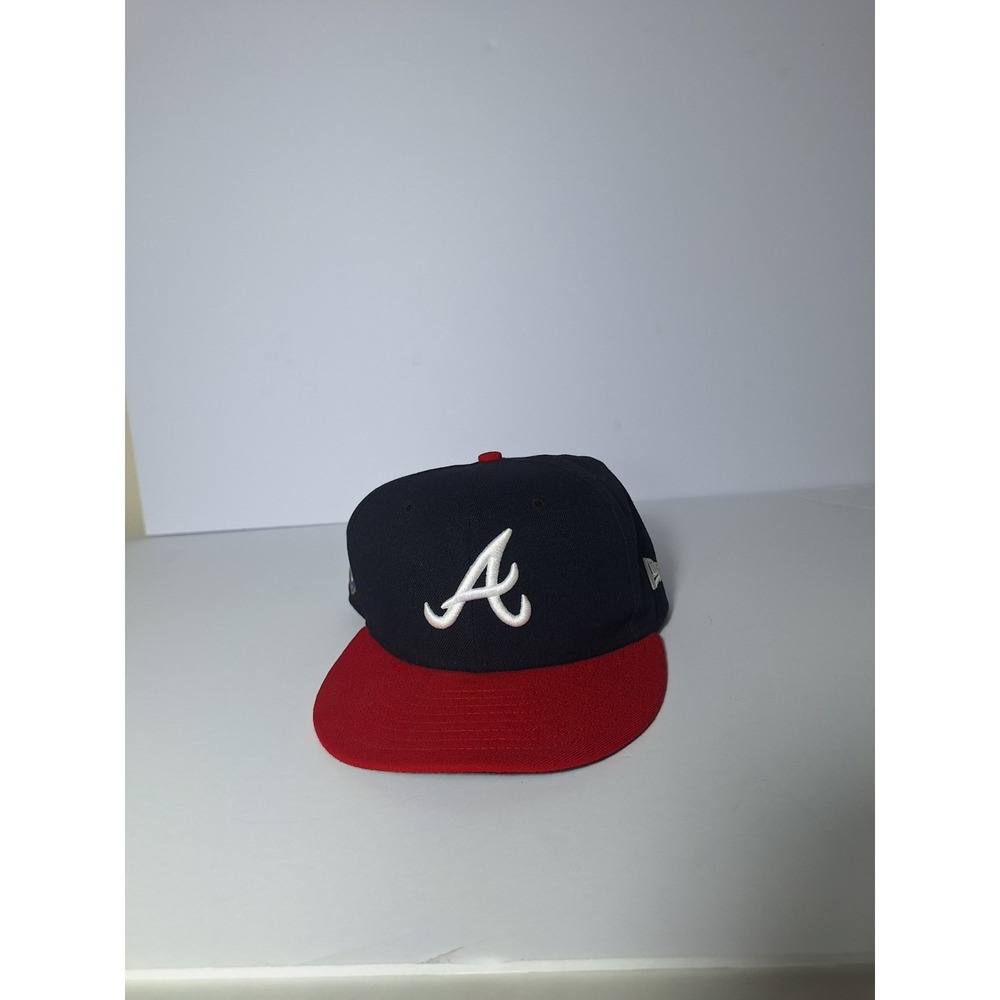New Era Atlanta Braves #42 Jackie Robinson On Field 59FIFTY Fitted Hat Sz 7 1/8